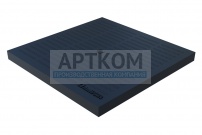 Крышка PolyMax Basic К-28.28-ПП пластиковая черная к дождеприемнику 300x300