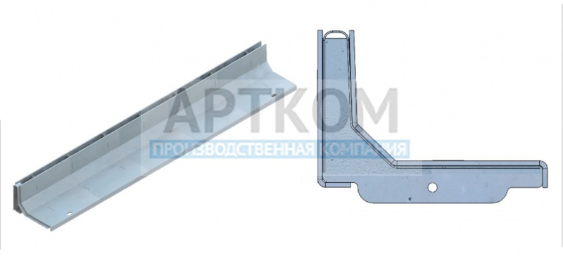 Насадка щелевая L-образная НЩ-15.19.100-НС-ТИП1-L-60 арт. 2297-1L-60