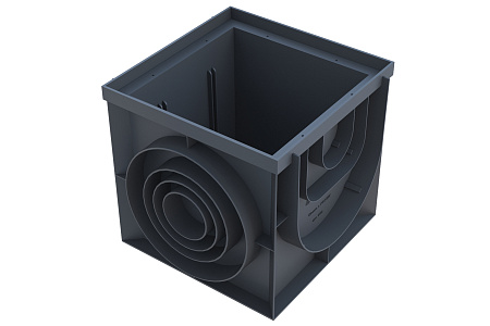 Дождеприемник-пескоуловитель PolyMax Basic ДПП–40.40-ПП пластиковый 8472