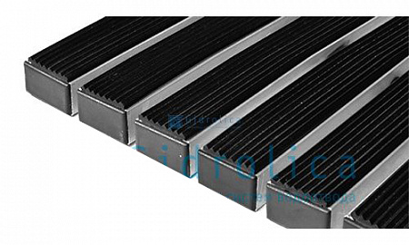Придверные решётки Gidrolica Step резина 390x590