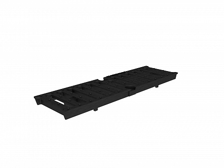 Решётка водоприёмная чугунная щелевая РВЧЩ - RU23002 - 10 (D400) - 50х14,7х2,5 - 1,8/12