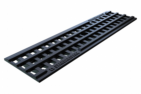 Решетка водоприемная PolyMax Basic РВ-10.14.50 пластиковая ячеистая 20801