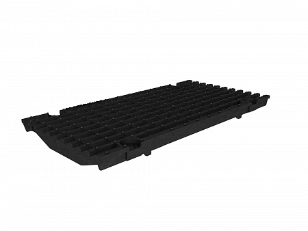 Решётка водоприёмная чугунная ячеистая РВЧЯ - RU22712 - 15 (E600) - 50x19,7x2,5 - 2,7/1,3
