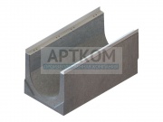 Лоток водоотводный бетонный BetoMax ЛВ-40.52.51-Б-У18 с внутренним уклоном